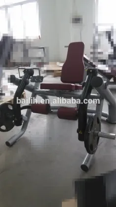 2015 Newest Plate Loaded Gym Equipment, Bailih Seated Biceps Curl Machine for Total Gym