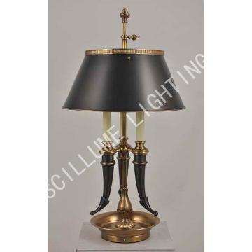 CT20463-2VBN-BBZ antique solid brass hotel project  table lamp