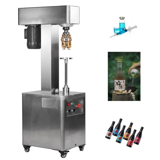 Semi-Automatic Whiskey Stelvin Vial Supplement ROPP Fruit Wine Bottle Capper