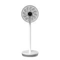 12-Stunden-Timer, 3-Wind-Getriebe, weißer Ventilator mit Fernbedienung
