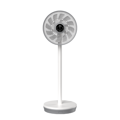 12-Hour Timer 3-Wind Gear White Fan with Remote Control