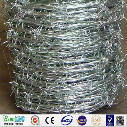 Razor Barbed Wire Galvanized Steel Coiled Barbed Wire Manufactory