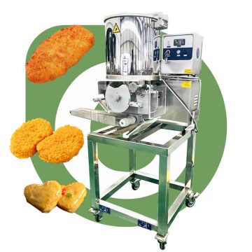 Handelsausrüstung für die Herstellung von Burgerpastetchen: Gemüse- und Fleischmaschinen