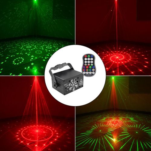 USB Rechargeable Led Laser Projector Lights RGB