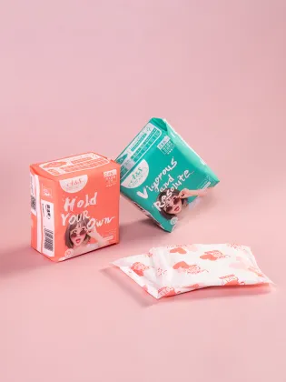 A&S Cotton soft breathable wing mini towel 16Pieces/180mm