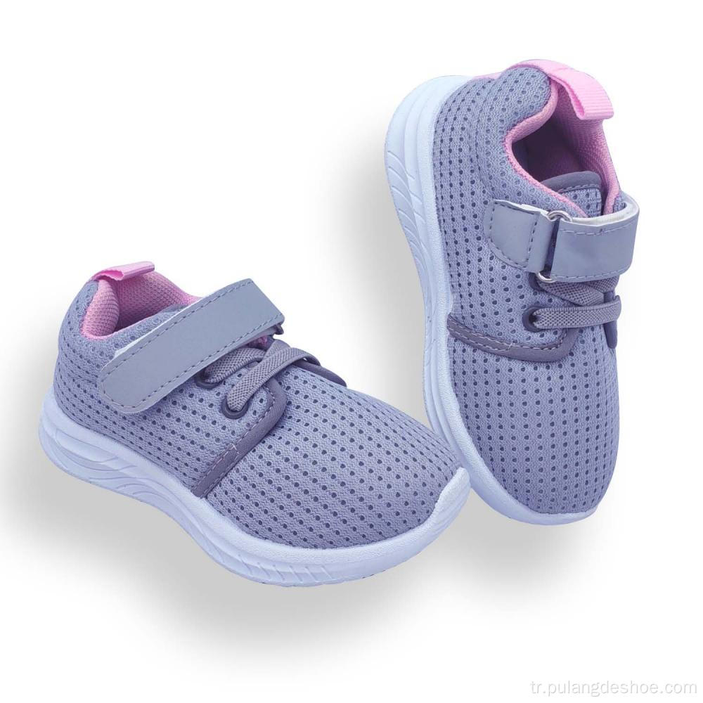 Toptan bebek ayakkabıları kız spor ayakkabısı