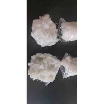 Recykling 1,4d*38 mm spunlace poliestrowy włókno z producentem