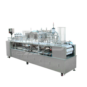 Full Automatic K-Cup Jam Jelly Jar Filling and Sealing Machine for 6 Cups in Pakistan