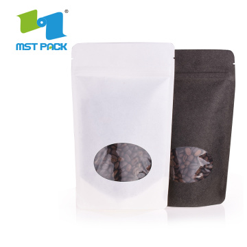 Emballage alimentaire de sac de papier kraft biodégradable séché de Recycable
