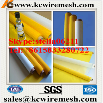 Top quality!!! Kangchen high quality yellow Polyester Silk Screen for Printing