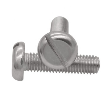 DIN85 Metric Slotted round Slotted Pan Head Screws