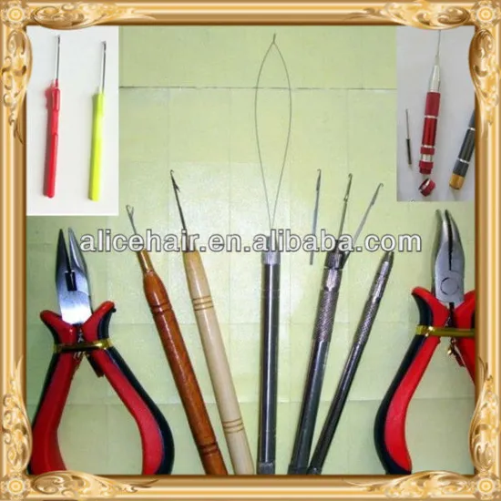 Accept PayPal wholesale hair extension tool hair extension pulling needle