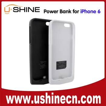 customized portable Power Bank Case for iPhone 6
