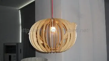 wood mordern lighting