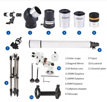 High-Quality F90080M Outdoor Astronomical Telescope - Powerful 80x900 Optics for Sale