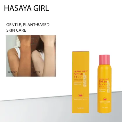 HASAYA GIRL Private Label SPF 50 Sunscreen Spray