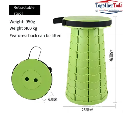 Outdoor Lightweight Folding Stool Custom Collapsible Stool