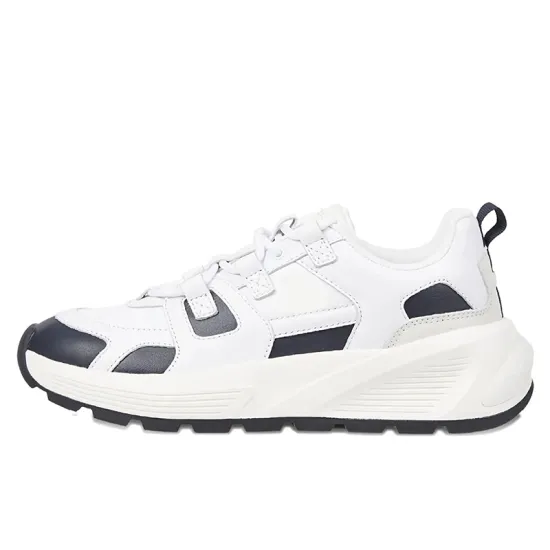 Comfortable White Men's Casual Sports Shoes