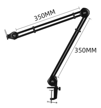 Y-40 Metal Microphone Adjustable Arm Stand for Studio Recording and Live Broadcast