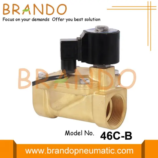 1.5'' IP68 Waterproof Brass Solenoid Valve Water Fountain