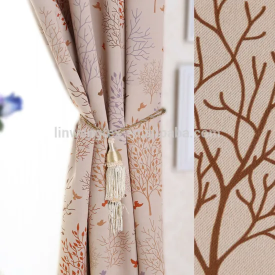 Hot Sell Thermal Insulated Blackout Window Curtain