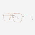 Square Stainless steel Men's Optical Frames