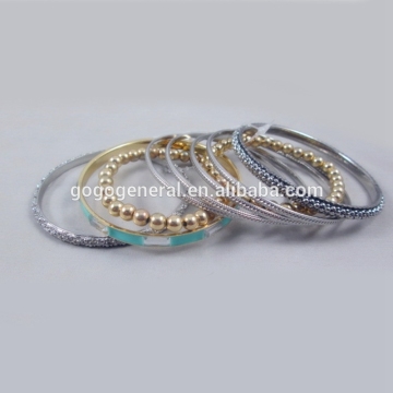 Fashion Customized Multiple Mixed Cheap Bangle Bracelets