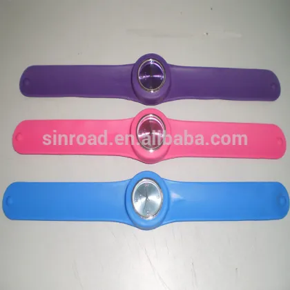custom quartz watch silicone