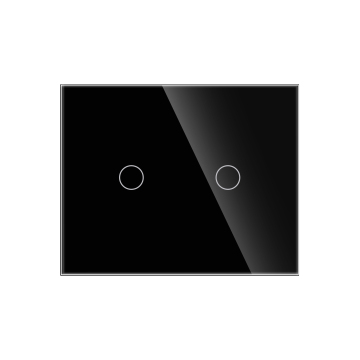 Bingoelec Wholesale 2 Gang 1 Way Touch Wall Light Switch