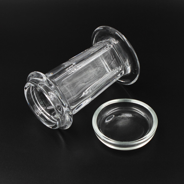 Coplin Type Glass Slide Microscópio Slide Slide Jar