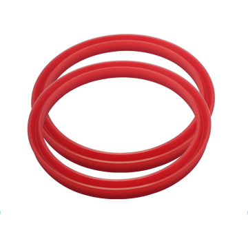 Custom Nonstandard PU90 Red U Type Seals Ring Factory