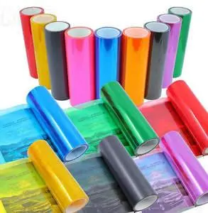Black PVC Car Headlight Film - 0.3x9m Automotive Lamp Color Change Film