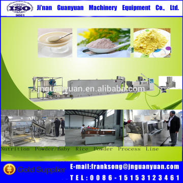 Automatic Nutrition Powder/ Baby Rice Powder Processing Line/ Making machine
