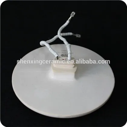 Excellent infrared ceramic heater plate far round ceramic heating element