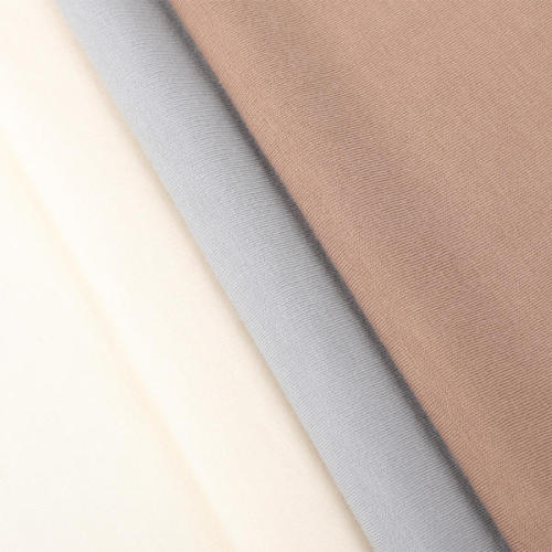 Polyester Spun Span Terry Fleece Fabric