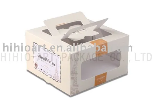 Custom Cheese Cake Box-Chanson Paris