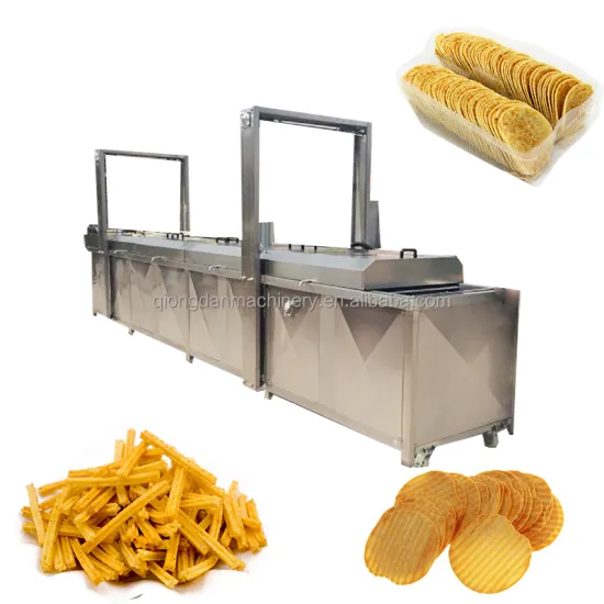 Potato Twister Fries Making Machine: Finger Fried Potato and Groundnut Fryer Machine