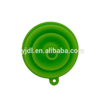 2015 Hot sale high quality silicone foldable funnel