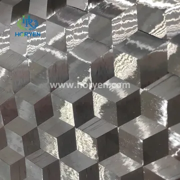 High quality 3D triaxial spread tow carbon fabric