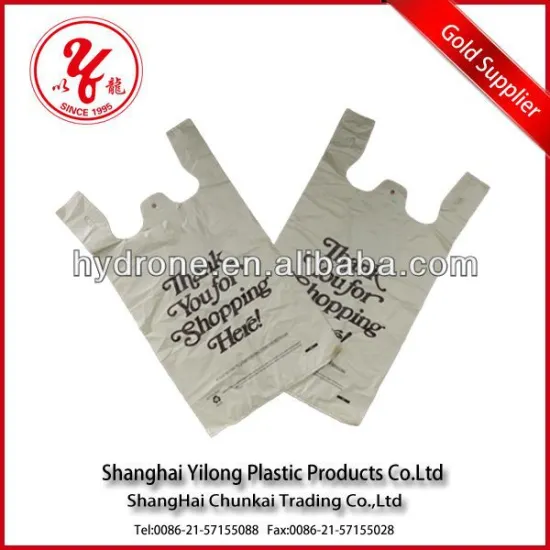 t-shirt plastic packaging bag