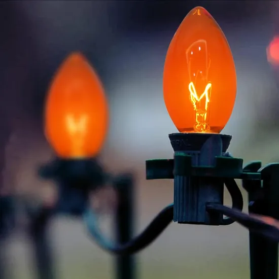 Christmas Light Gutter Clips Hangers for Outdoor String Lights - Compatible with C9, C7, C6, and Mini