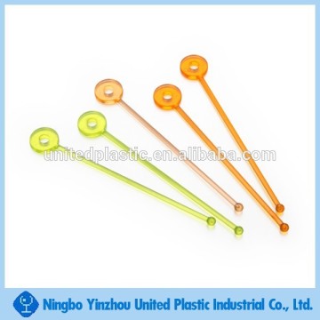 hot new product PS plastic type bird shaped coffee drinking coffee stirrer rod