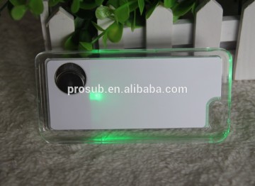 3D sublimation PC LED phone case for iphone 5C