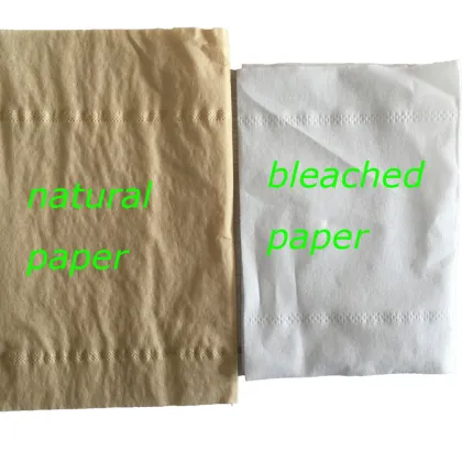100% Bamboo Pulp Paper Napkins Natural Paper Towel Raw Toilet Paper