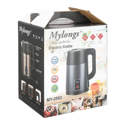Dongguan Electric Kettle Mylong MY-2562: Keeps Warm for Baby, Luxury Cordless Electric Kettle