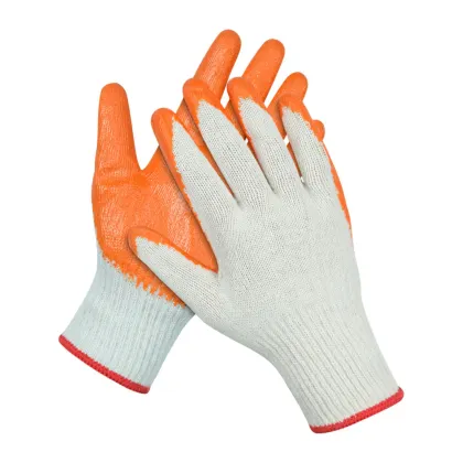 Wear-Resistant & Breathable Latex Site Protection Gloves: Ideal Labor Protection Gear