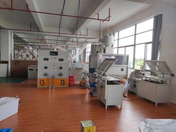 Low price pillow filling line