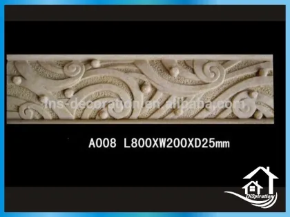 Western design stone door window frame