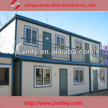 Dormitory frame steel structure of light