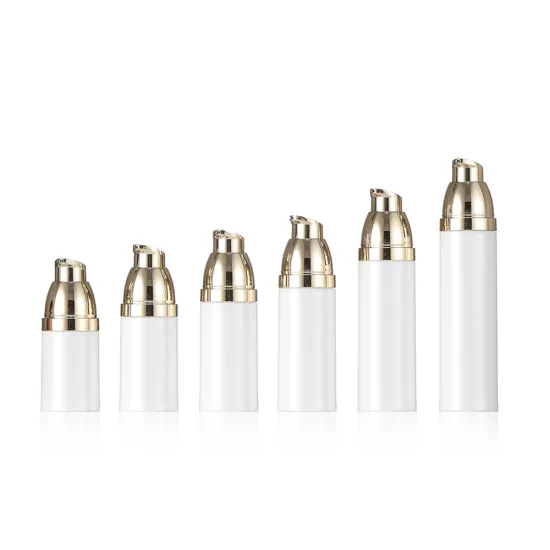 Cosmetic Vacuum Airless Pump Bottle 30ml 40ml 50ml